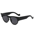 Европейские и американские модные круглые солнцезащитные очки «кошачий глаз», женские солнцезащитные очки WindNet, красные уличные солнцезащитные очки, модные мужские солнцезащитные очки s21184